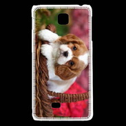 Coque LG F5 Chiot Cavalier King Charles 1