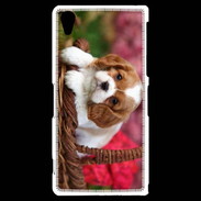 Coque Sony Xperia Z2 Chiot Cavalier King Charles 1