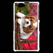Coque Sony Xperia Z1 Compact Chiot Cavalier King Charles 1