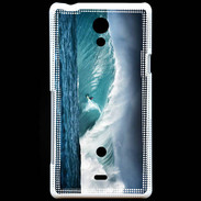 Coque Sony Xperia T Surfeur en mer 