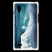 Coque LG Optimus L9 Surfeur en mer 