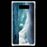 Coque LG Optimus L7 Surfeur en mer 