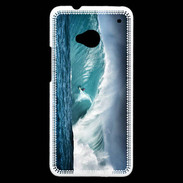 Coque HTC One Surfeur en mer 