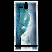 Coque Sony Xperia U Surfeur en mer 