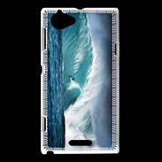 Coque Sony Xperia L Surfeur en mer 
