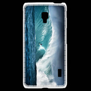 Coque LG F6 Surfeur en mer 