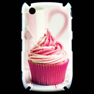 Coque Blackberry 8520 Cup cake rose et blanc