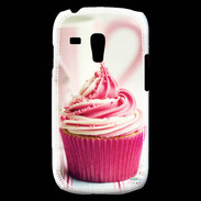 Coque Samsung Galaxy S3 Mini Cup cake rose et blanc