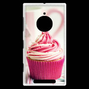 Coque Nokia Lumia 830 Cup cake rose et blanc