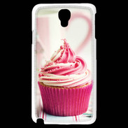 Coque Samsung Galaxy Note 3 Light Cup cake rose et blanc