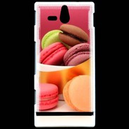 Coque Sony Xperia U Jolis macarons 
