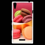Coque Sony Xperia T3 Jolis macarons 