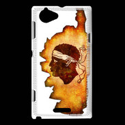 Coque Sony Xperia L La Corse vintage