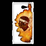 Coque Sony Xperia M2 La Corse vintage