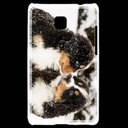 Coque LG Optimus L3 II Chiot Saint Bernard