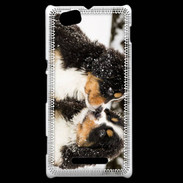 Coque Sony Xperia M Chiot Saint Bernard