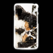 Coque LG L5 2 Chiot Saint Bernard