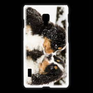 Coque LG L7 2 Chiot Saint Bernard