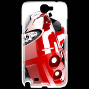 Coque Samsung Galaxy Note 2 Voiture de sport rouge