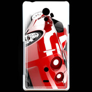 Coque Sony Xperia T Voiture de sport rouge