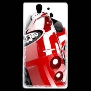 Coque Sony Xperia Z Voiture de sport rouge