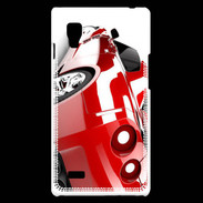 Coque LG Optimus L9 Voiture de sport rouge