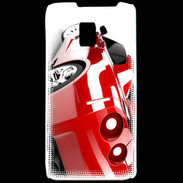 Coque LG P990 Voiture de sport rouge
