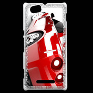 Coque Sony Xperia M Voiture de sport rouge