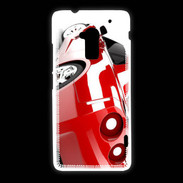 Coque HTC One Max Voiture de sport rouge