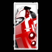 Coque Sony Xperia M2 Voiture de sport rouge