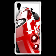 Coque Sony Xperia Z2 Voiture de sport rouge