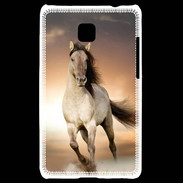 Coque LG Optimus L3 II Cheval et Paysage 1