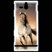 Coque Sony Xperia U Cheval et Paysage 1