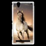 Coque Sony Xperia T2 Ultra Cheval et Paysage 1