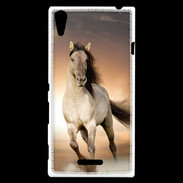 Coque Sony Xperia T3 Cheval et Paysage 1