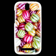 Coque HTC One SV Bonbons Berlingot