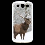 Coque Samsung Galaxy S3 Cerf en hiver 50