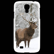 Coque Samsung Galaxy S4 Cerf en hiver 50