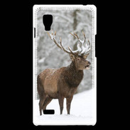 Coque LG Optimus L9 Cerf en hiver 50