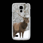 Coque Samsung Galaxy S4mini Cerf en hiver 50