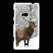 Coque Nokia Lumia 625 Cerf en hiver 50