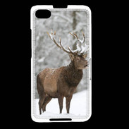 Coque Blackberry Z30 Cerf en hiver 50