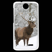 Coque HTC Desire 310 Cerf en hiver 50