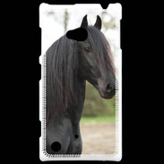 Coque Nokia Lumia 720 Magnifique cheval noir 5