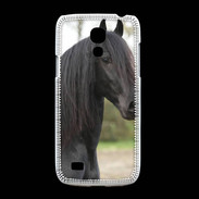 Coque Samsung Galaxy S4mini Magnifique cheval noir 5