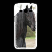 Coque Samsung Galaxy Express2 Magnifique cheval noir 5