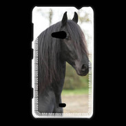 Coque Nokia Lumia 625 Magnifique cheval noir 5