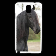 Coque Samsung Galaxy Note 3 Magnifique cheval noir 5