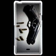 Coque Sony Xperia T Gun et munitions