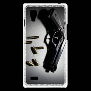 Coque LG Optimus L9 Gun et munitions